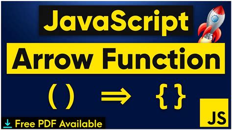 Arrow Function Javascript In Easiest Way Es Javascript Youtube