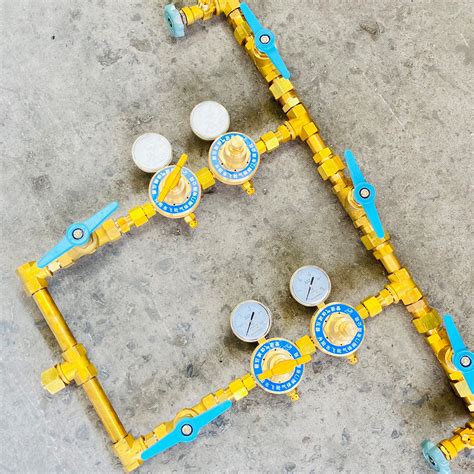 Hospital Medical Gas Cylinder Oxygen Supplying Central Manifold