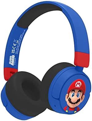 Otl Technologies Sm Super Mario Casque Sans Fil Pour Enfant Bleu