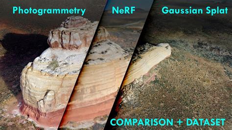 Photogrammetry NeRF Gaussian Splatting Comparison YouTube