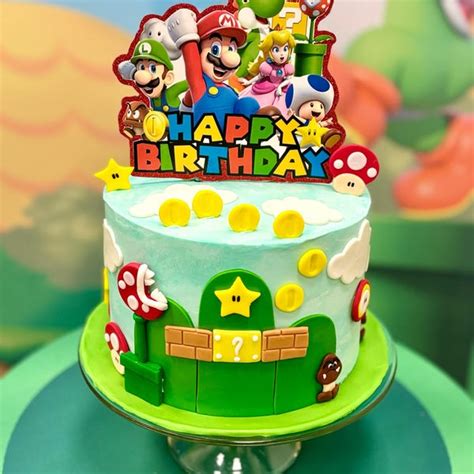 Mario Bros Fondant Cake Topper Fondant Mario Bros Mario Bros Party