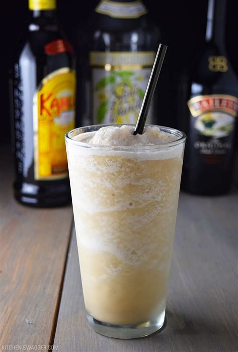 Healthier Frozen Mudslide Recipe | Kitchen Swagger