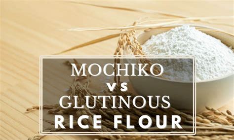 Mochiko Vs Glutinous Rice Flour The Difference Stretch Recipes