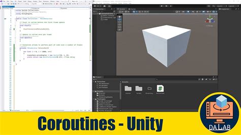 Unity Coroutines Simply Explained How To Run Part Of A Code Over A Period Of Time Youtube