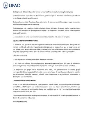 Sistema Tributario Peruano Pdf