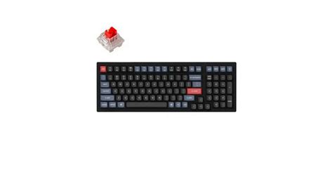 Mechanikus billentyűzet Keychron K4 Pro QMK VIA LED alb Keychron K Pro Red Hot swap K4P G1