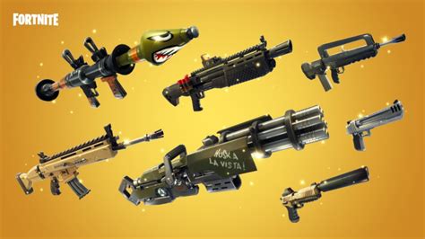 Fortnite Chapter 2 Season 8 Weapons: All vaulted and Unvaulted weapons