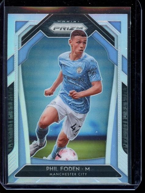 Phil Foden 2020 Prizm Premier League 96 Silver Price Guide Sports