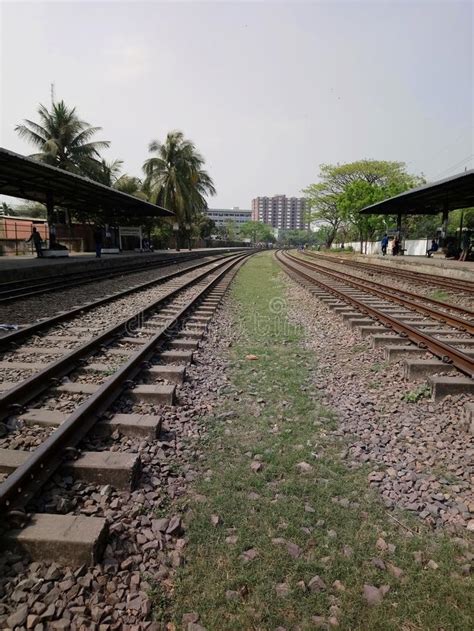 Train Tracks Stock Photo Image Of Tracks Parallel 117033544