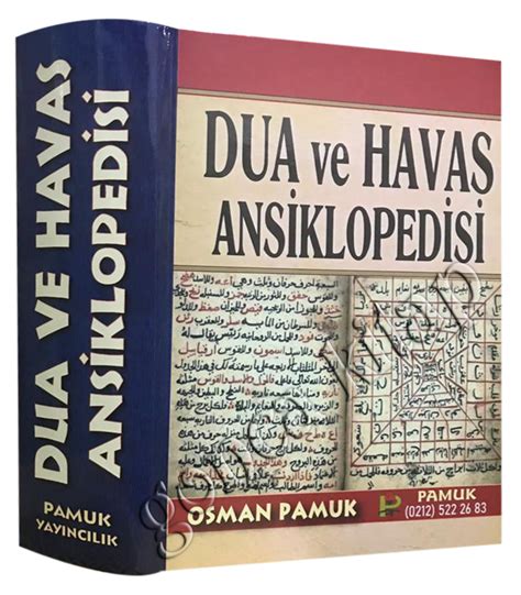 Dua ve Havas Ansiklopedisi Osman Pamuk 440 TL Kapıda Öde