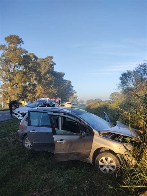 Fuerte Choque En Ruta 158 Con 3 Mujeres Heridas De Gravedad LV16 Ar