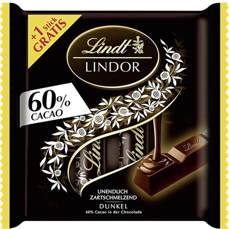 Lindt Schokolade Lindor Sticks Kakao Promotion G X