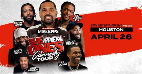 We Them One S Comedy Tour Houston Toyota Center