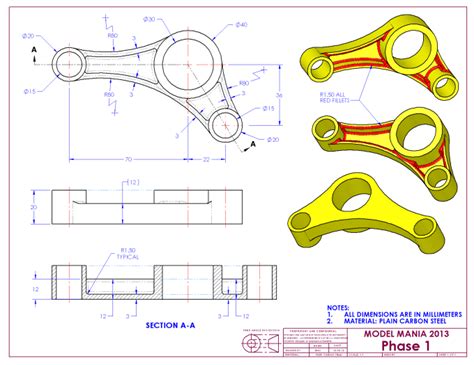 Create The Mechanical Design Technical Drawings And Models By Ndys26