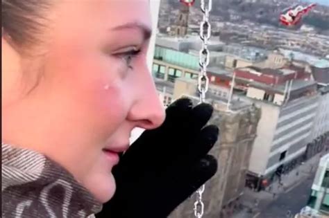 Edinburgh Tourist Bursts Into Tears As She S Forced To Go On