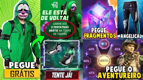 GARENA PIROU PEGUE TOP CRIMINAL GRÁTIS ANGELICAL 2em1 CUBO MAGICO