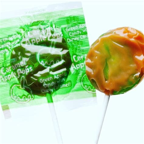 Caramel Apple Pops, the unofficial candy of Halloween (introduced 1995 ...