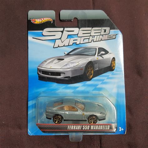 Hot Wheels Ferrari Maranello Speed Machine Grey Shopee Malaysia