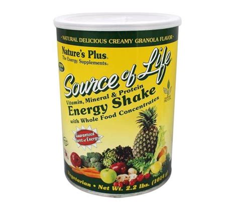 LivingWell NATURAL ORGANICS INC SOL ENERGY SHAKE WITH WHOLE FOOD