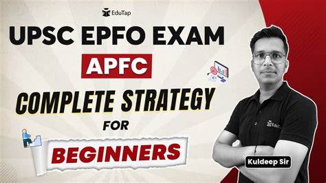 Upsc Epfo Apfc Preparation Strategy Study Plan For Epfo Apfc Exam