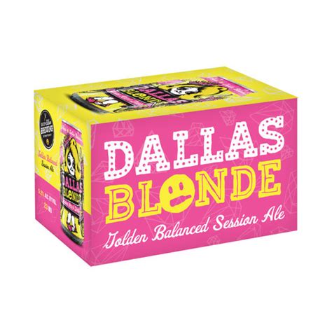 Deep Ellum Dallas Blonde 6pk Can