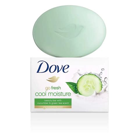 Dove Fresh Touch Beauty Cream Bar Cucumber Green Tea 100g ERange Lk