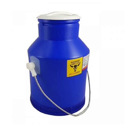 Ltr Blue Plastic Milk Can At Rs Plastic Milk Container In