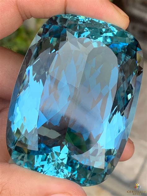 DSEF Collectors Grade 524 5 Carats Natural Aquamarine