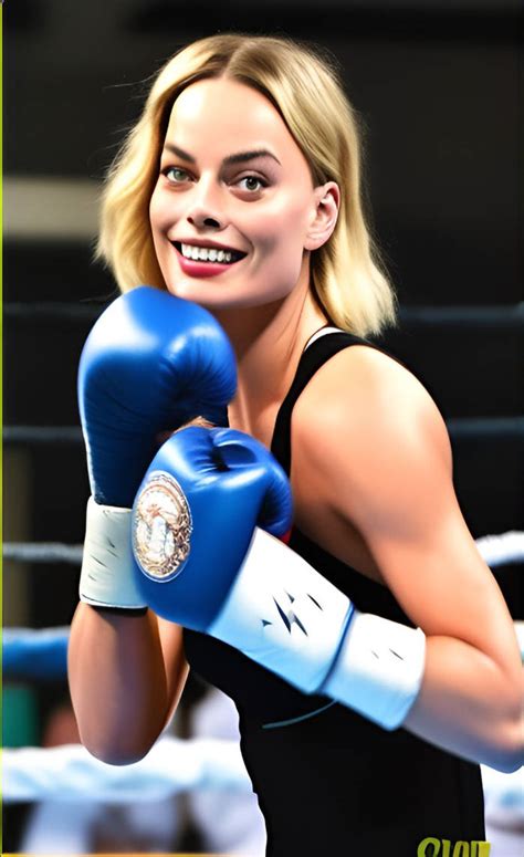 Margot Robbie Boxing by solidwheel02 on DeviantArt