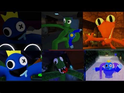 RAINBOW FRIENDS CHAPTERS 1 2 ALL JUMPSCARES CARTRIDE JUMPSCARES