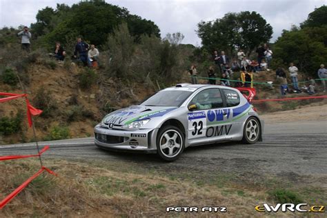 Stohl Manfred Minor Ilka Peugeot 206 WRC Tour De Corse Rallye