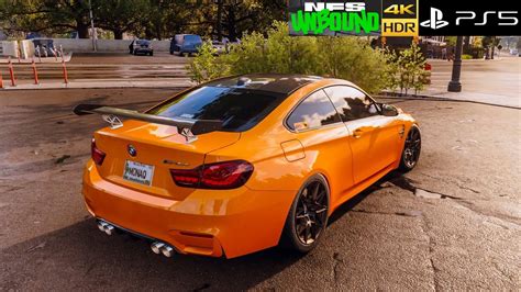 Nfs Unbound Bmw M Gts Customiza O Gameplay Ps K Fps Hdr