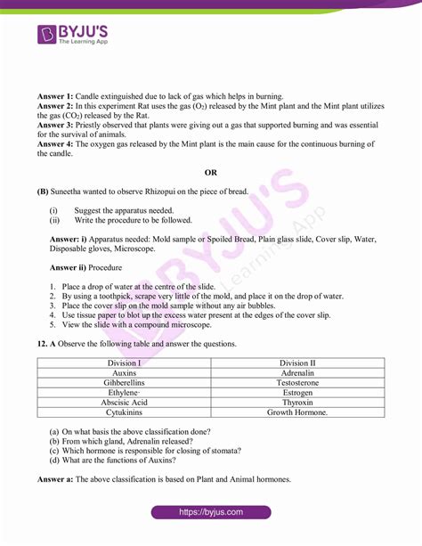 Ap Ssc Class 10 Science Solved Previous Year Question Papers 2019