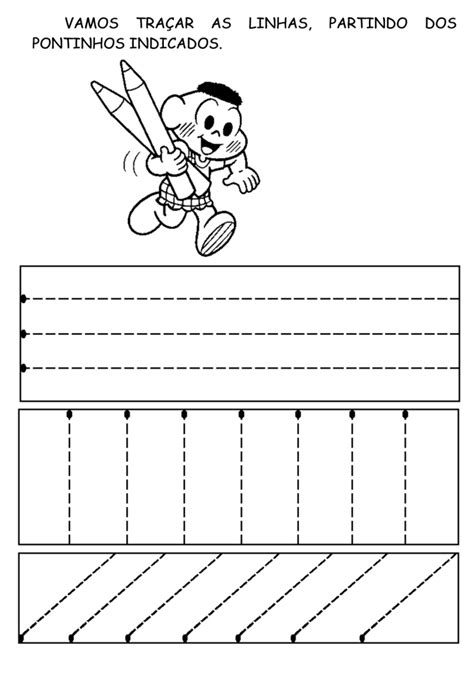Atividades Com Pontilhados Para Educação Infantil Para Imprimir
