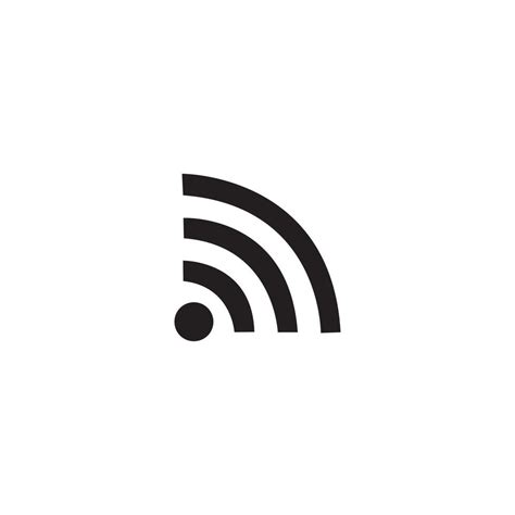 Wifi Wireless Internet Signal Or Isp Hotspot Connection Flat Icon