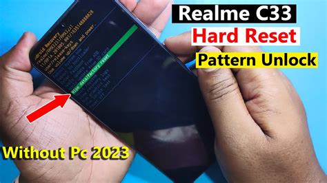 Realme C Hard Reset Remove Pattern Pin Lock Forget Password