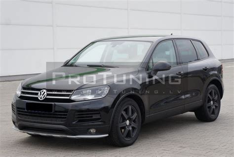 Front Bumper Spoiler Offroad Design For Vw Touareg 7p 2010 2014 In Lips