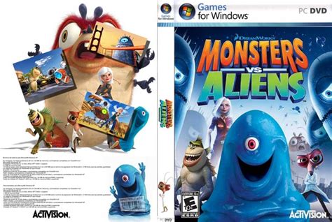 Monsters Vs Aliens Pc Dvd