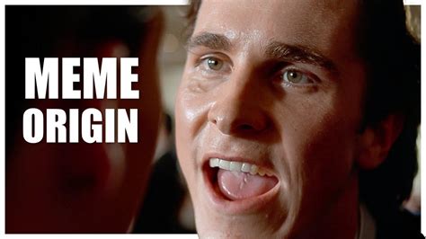 Why Isnt It Possible Patrick Bateman American Psycho Meme Origin