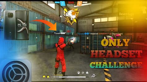 Only Headshot Challenge In Free Fire Lone Wolf Mode Full Gameplay