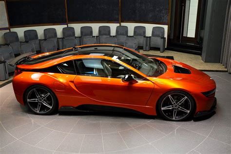 Bmw I8 Lava Orange Und Ac Schnitzer Tuning In Abu Dhabi