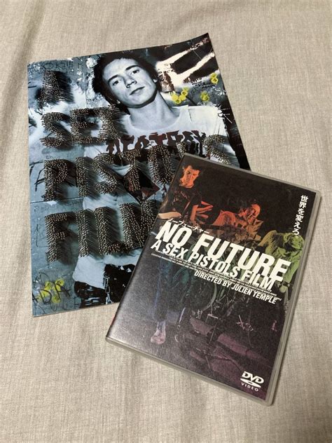 Yahoo オークション DVD NO FUTURE A SEX PISTOLS FILM パンフレッ