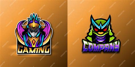 Premium Vector Robot Mobile Gaming Logo Editable Text Effect