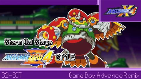 Gba Storm Owl Stage Mega Man X Mmz Style Youtube