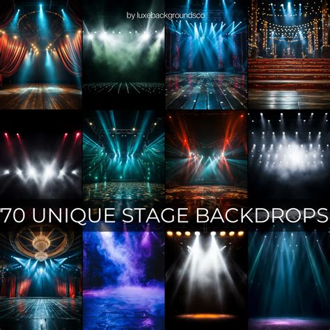 70 Unique Stage Digital Backdrops Theatre, Ballet, Dance, Sports ...