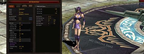 Summoner Character Guide MU Online Fanz