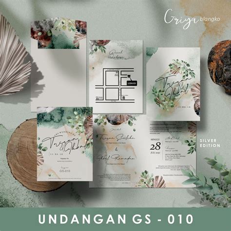 Jual Undangan Gs Griya Blangko Silver Edition Undangan