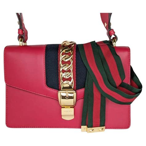 Gucci Bag Green And Red 63 For Sale On 1stdibs Gucci Bag With Red