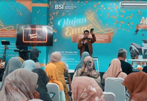 BSI Dorong Investasi Emas Di Masyarakat Dengan Gelar Roadshow Hujan