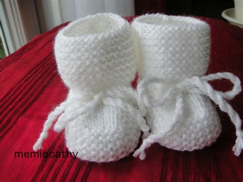 Comment Tricoter Des Chaussons Naissance